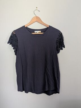 C & C California | Women's Medium | Boho Sleeves | Dark Indigo